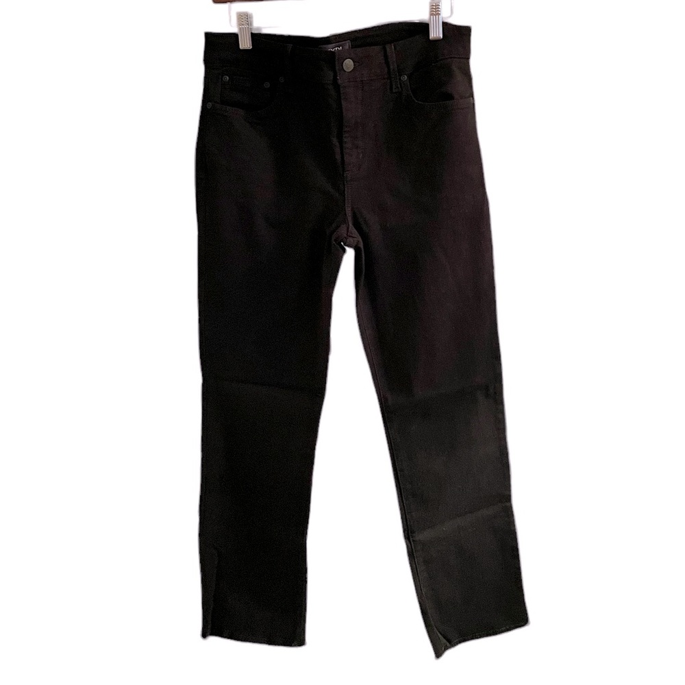 NYDJ Black Cutoff Jeans